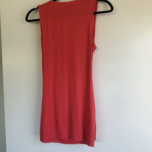 NWT Pink Wrap Front V Neck Sleeveless Blouse Top Women's M - Picture 4 of 11